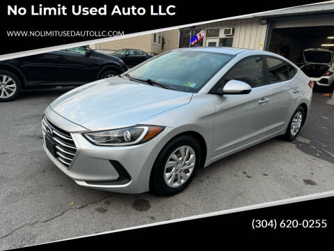 2017 Hyundai Elantra for sale at No Limit Used Auto LLC in Martinsburg WV