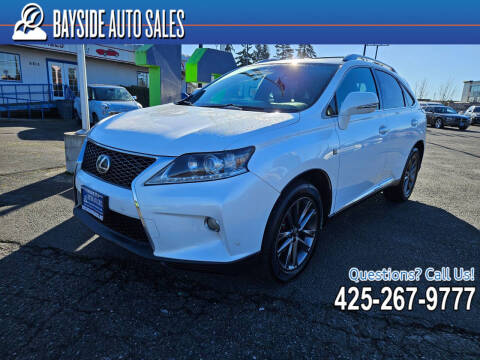 2013 Lexus RX 350 for sale at BAYSIDE AUTO SALES in Everett WA