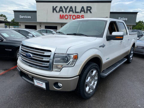 2014 Ford F-150 for sale at KAYALAR MOTORS in Houston TX