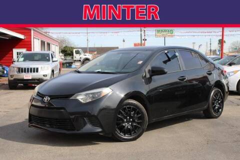 2014 Toyota Corolla for sale at Minter Auto Sales in South Houston TX