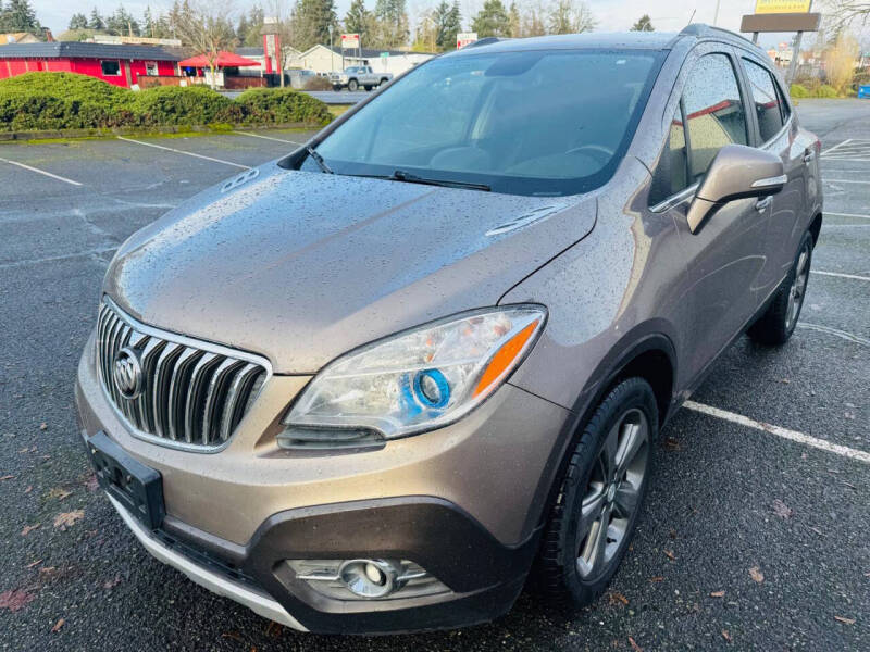 Used 2014 Buick Encore Convenience with VIN KL4CJBSB6EB525087 for sale in Tacoma, WA