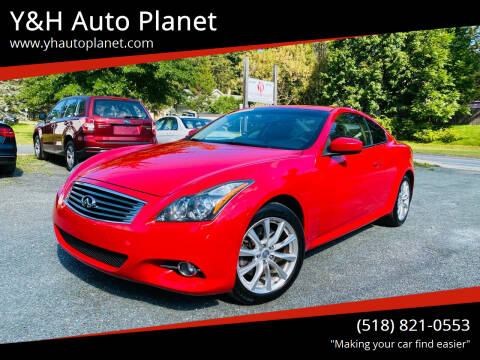 2011 Infiniti G37 Coupe for sale at Y&H Auto Planet in Rensselaer NY