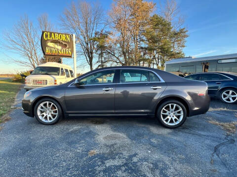2010 Chevrolet Malibu for sale at Claborn Motors, INC in Cambridge City IN