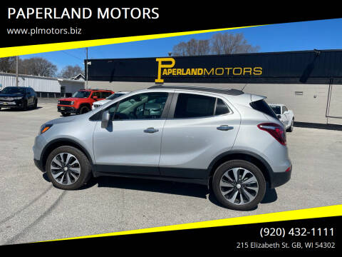 2021 Buick Encore for sale at PAPERLAND MOTORS in Green Bay WI