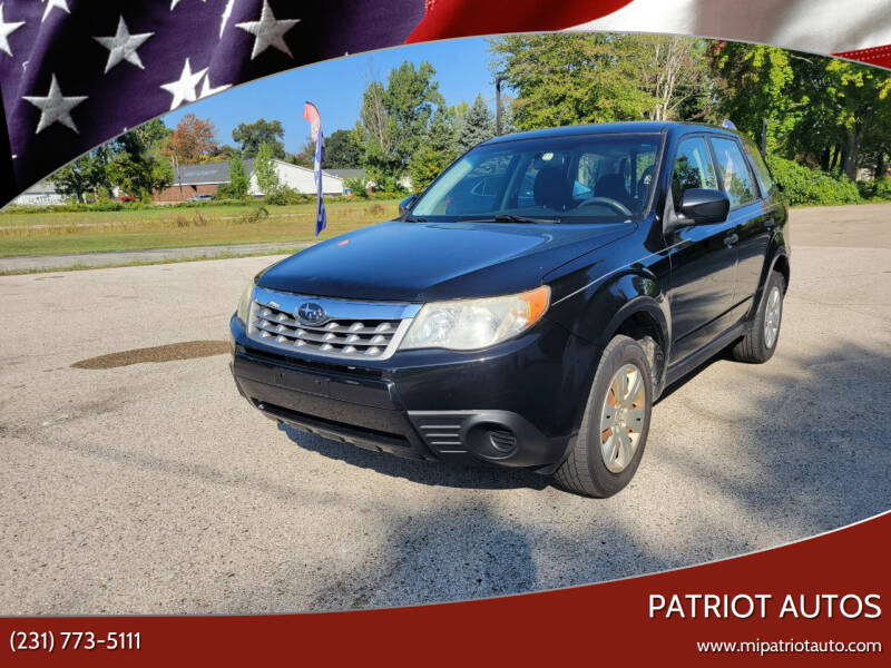 2012 Subaru Forester for sale at Patriot Autos in Muskegon MI
