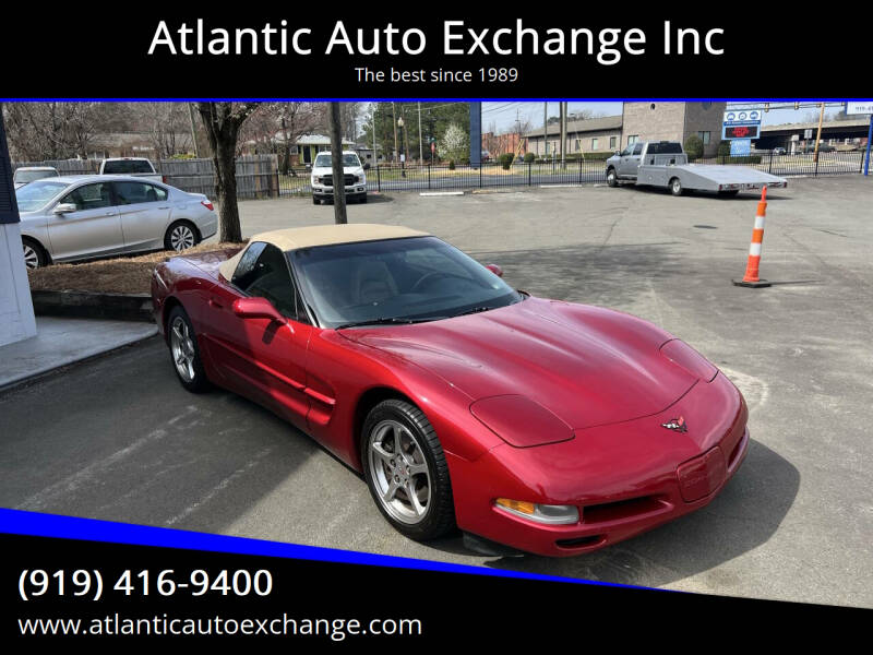 2000 Chevrolet Corvette for sale at Atlantic Auto Exchange Inc in Durham NC
