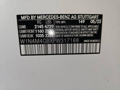 2023 Mercedes-Benz GLB GLB 250