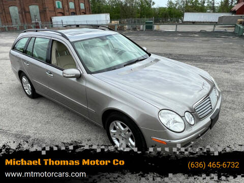 2004 Mercedes-Benz E-Class for sale at Michael Thomas Motor Co in Saint Charles MO