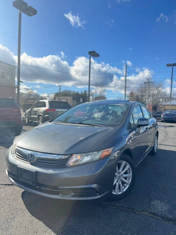 2012 Honda Civic for sale at M & J Auto Sales in Attleboro MA