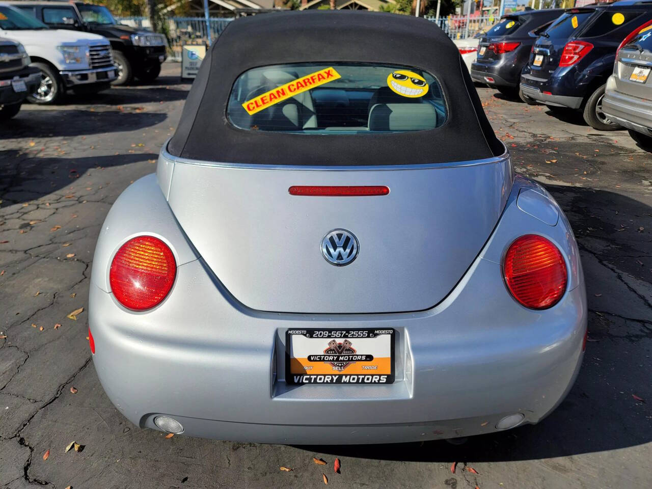 2003 Volkswagen New Beetle Convertible for sale at Victory Motors Inc in Modesto, CA