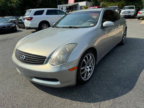 2004 Infiniti G35 for sale at Real Deal Auto in King George VA