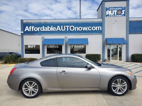 2009 Infiniti G37 Coupe for sale at Affordable Autos in Houma LA