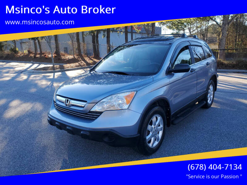 2008 Honda CR-V for sale at Msinco's Auto Broker in Snellville GA