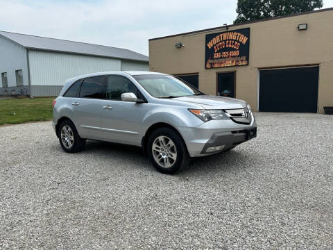 2008 Acura MDX for sale at Worthington Auto Sales in Wooster OH