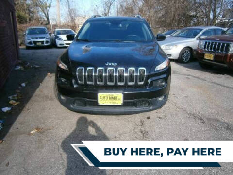 2016 Jeep Cherokee for sale at WESTSIDE AUTOMART INC in Cleveland OH