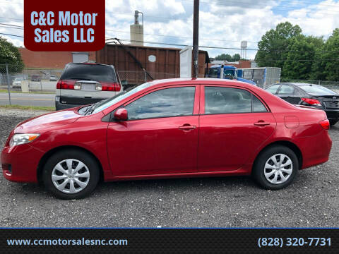 2010 Toyota Corolla for sale at C&C Motor Sales LLC in Hudson NC