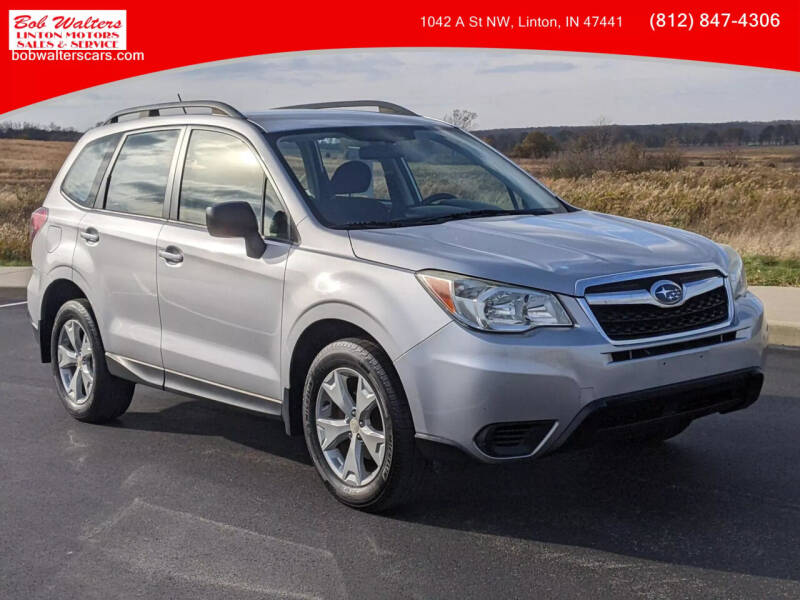 2015 Subaru Forester for sale at Bob Walters Linton Motors in Linton IN