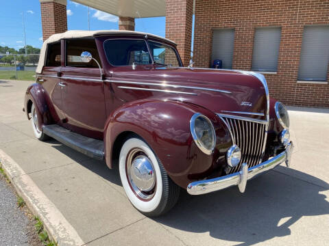1939 Ford Deluxe Convertible Sedan for sale at Klemme Klassic Kars in Davenport IA