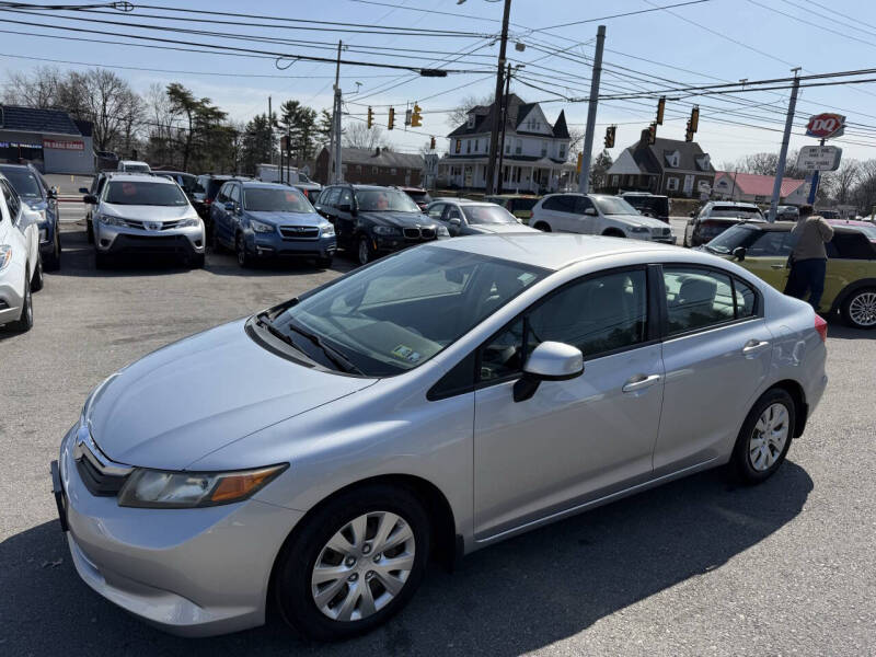 2012 Honda Civic for sale at Masic Motors, Inc. in Harrisburg PA