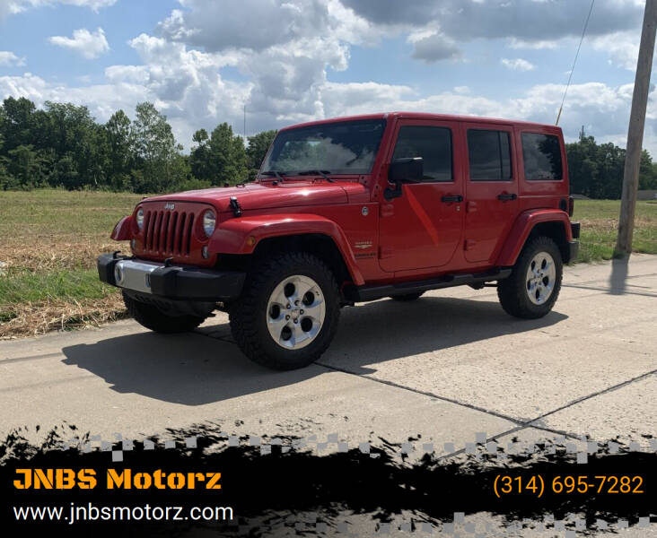 2015 Jeep Wrangler Unlimited for sale at JNBS Motorz in Saint Peters MO