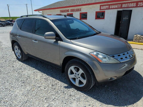 2003 Nissan Murano for sale at Sarpy County Motors in Springfield NE