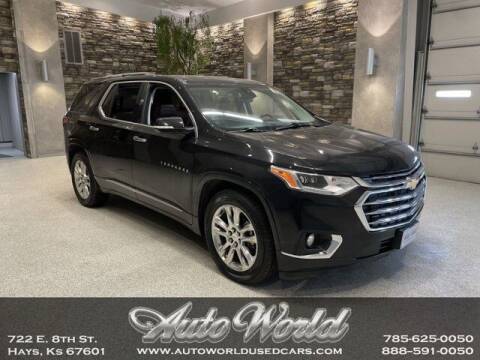 2018 Chevrolet Traverse for sale at Auto World Used Cars in Hays KS