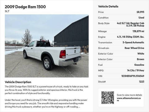 2009 Dodge Ram 1500 SLT