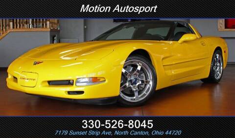 2002 Chevrolet Corvette for sale at Motion Auto Sport in North Canton OH