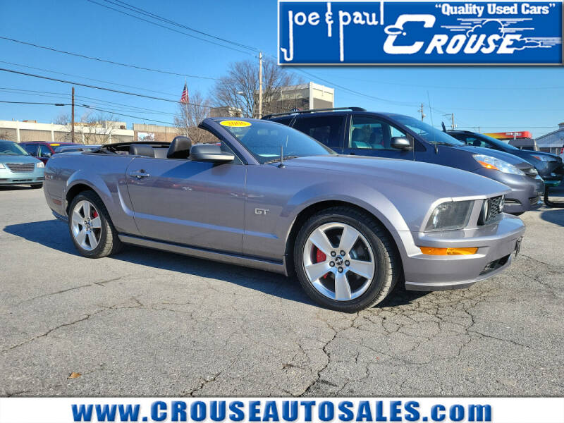 2006 Ford Mustang for sale at Joe and Paul Crouse Inc. in Columbia PA
