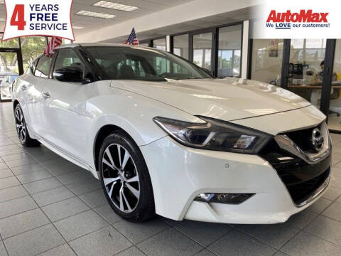 2017 Nissan Maxima for sale at Auto Max in Hollywood FL