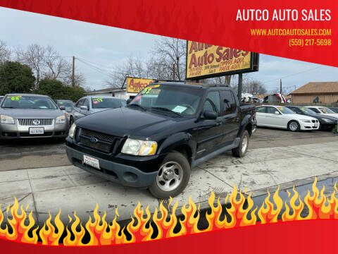 2002 Ford Explorer Sport Trac for sale at AUTCO AUTO SALES in Fresno CA