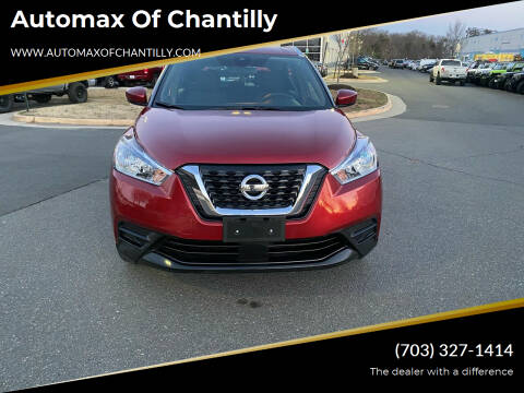 2020 Nissan Kicks for sale at Automax of Chantilly in Chantilly VA