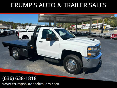 2019 Chevrolet Silverado 3500HD CC for sale at CRUMP'S AUTO & TRAILER SALES in Crystal City MO