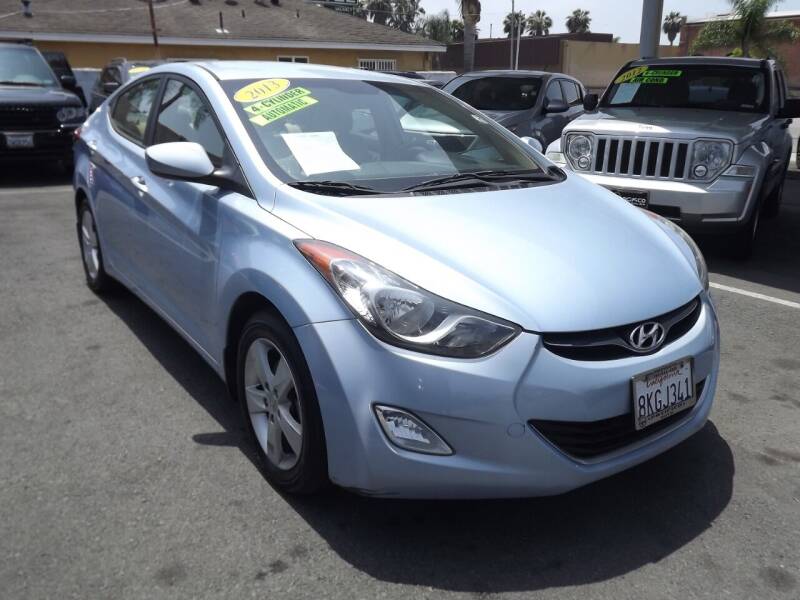 2013 Hyundai Elantra for sale at PACIFICO AUTO SALES in Santa Ana CA