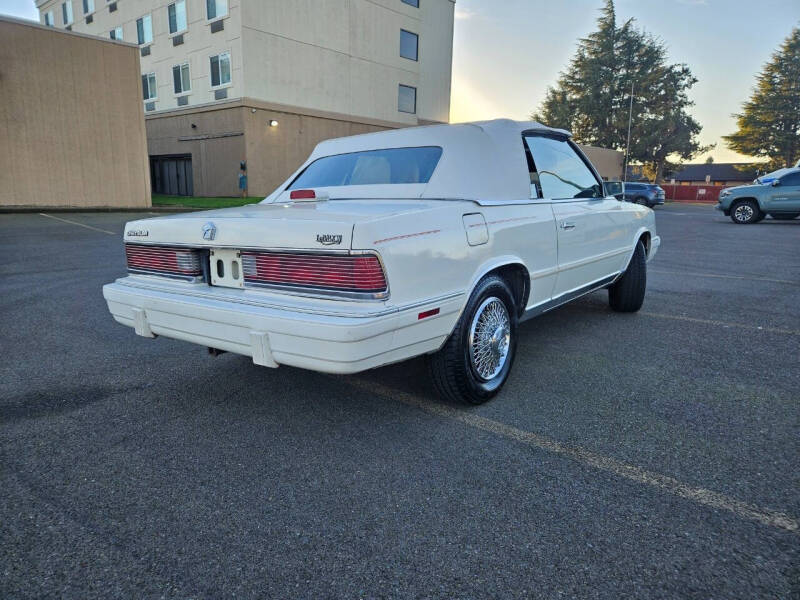 1986 Chrysler Le Baron