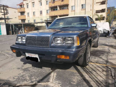 1986 Chrysler Le Baron for sale at Classic Car Deals in Cadillac MI