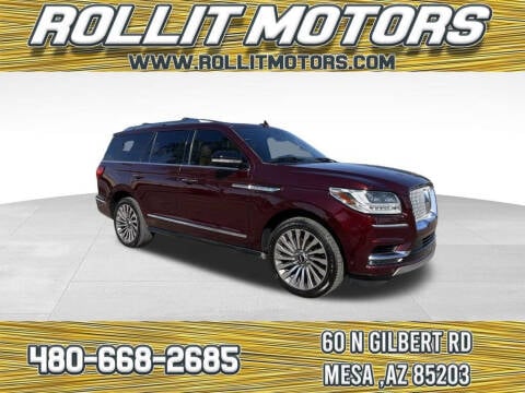 2020 Lincoln Navigator for sale at Rollit Motors in Mesa AZ