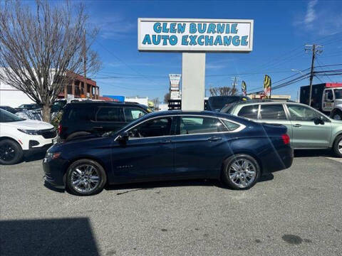 2017 Chevrolet Impala for sale at Glen Burnie Auto Exchange in Glen Burnie MD