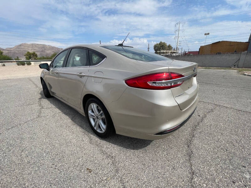 2018 Ford Fusion SE