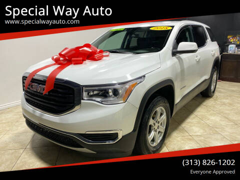 2018 GMC Acadia for sale at Special Way Auto in Hamtramck MI