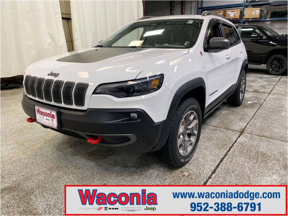 2021 Jeep Cherokee for sale at Victoria Auto Sales in Victoria, MN