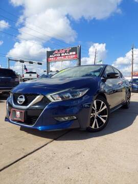 2018 Nissan Maxima for sale at AMT AUTO SALES LLC in Houston TX