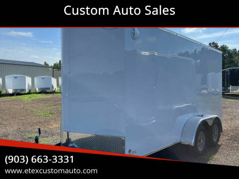 2023 Continental Cargo 7x14 Enclosed Trailer for sale at Custom Auto Sales - TRAILERS in Longview TX