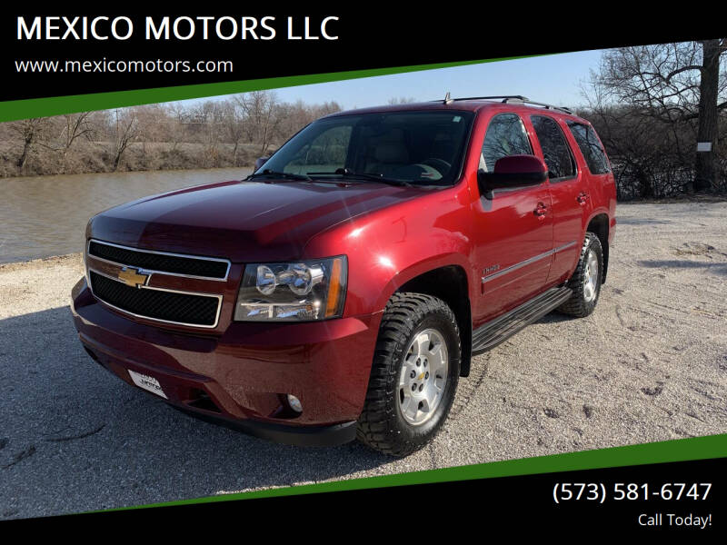 2011 Chevrolet Tahoe for sale at MEXICO MOTORS LLC in Mexico MO