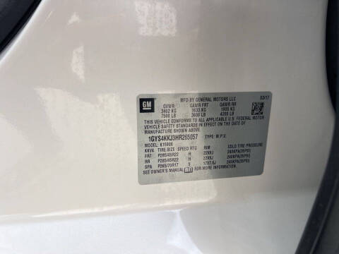 2017 Cadillac Escalade ESV Platinum