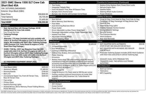 2021 GMC Sierra 1500