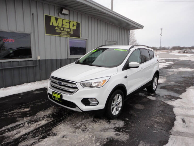 2018 Ford Escape for sale at Moss Service Center-MSC Auto Outlet in West Union IA
