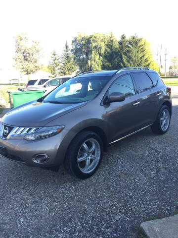 2009 Nissan Murano for sale at Hines Auto Sales in Marlette MI