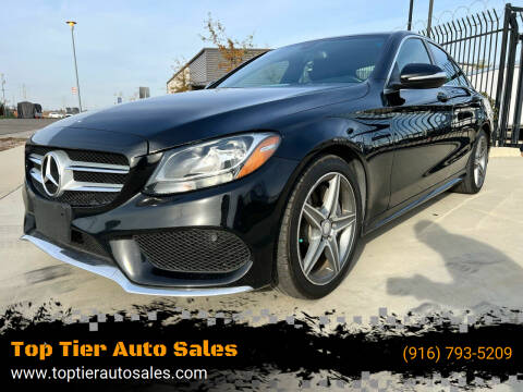 2015 Mercedes-Benz C-Class for sale at Top Tier Auto Sales in Sacramento CA