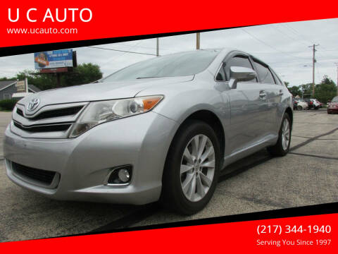 2015 Toyota Venza for sale at U C AUTO in Urbana IL